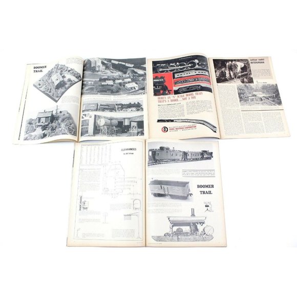 6 VTG 1969 Railroad Model Craftsman Magazine Lot: JAN, FEB, MAY (2), AUG, OCT - Picture 5 of 7